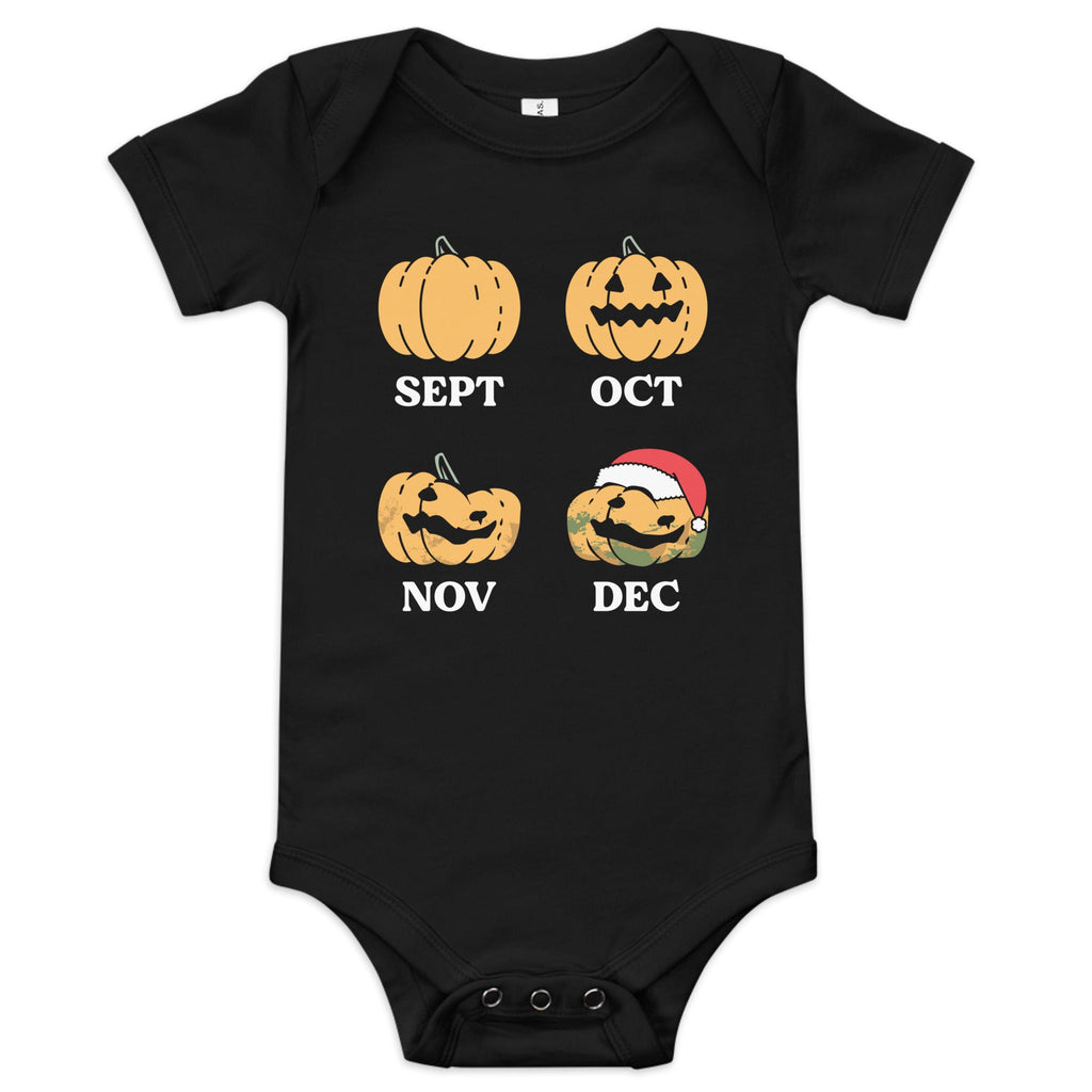 Pumpkin Months Kid's Onesie