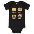 Pumpkin Months Kid's Onesie