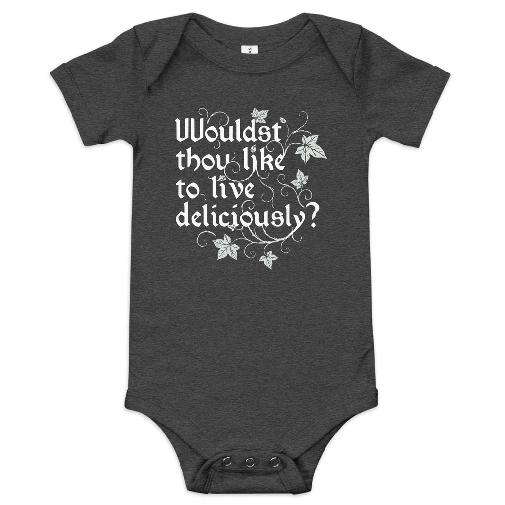 Wouldst Thou Like To Live Deliciously? Kid's Onesie