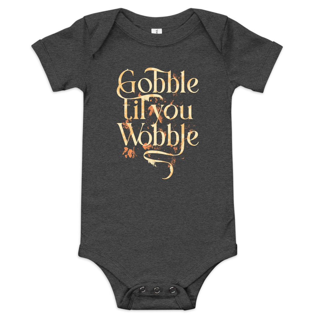 Gobble Til You Wobble Kid's Onesie