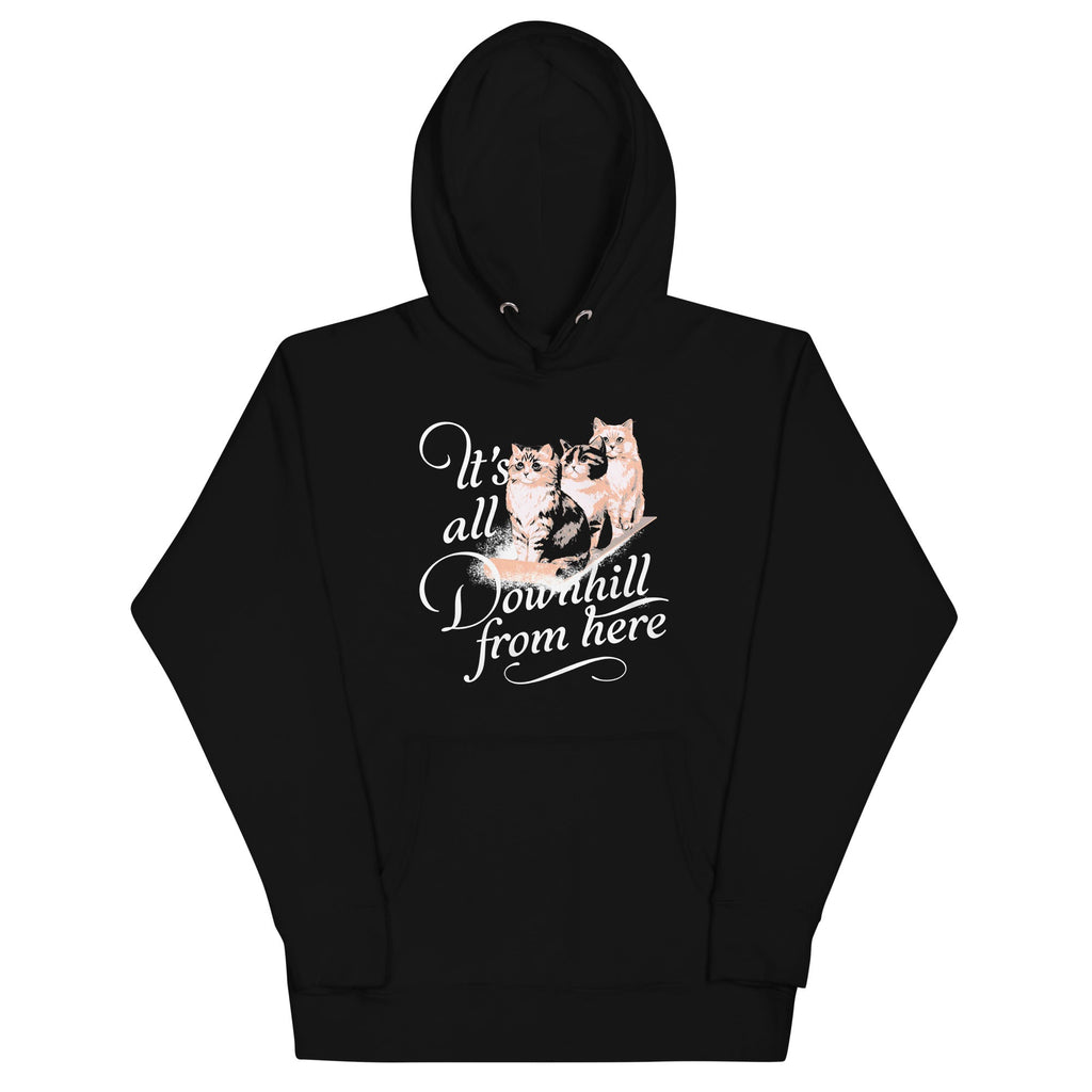 It's All Downhill From Here Unisex Hoodie product image 1
