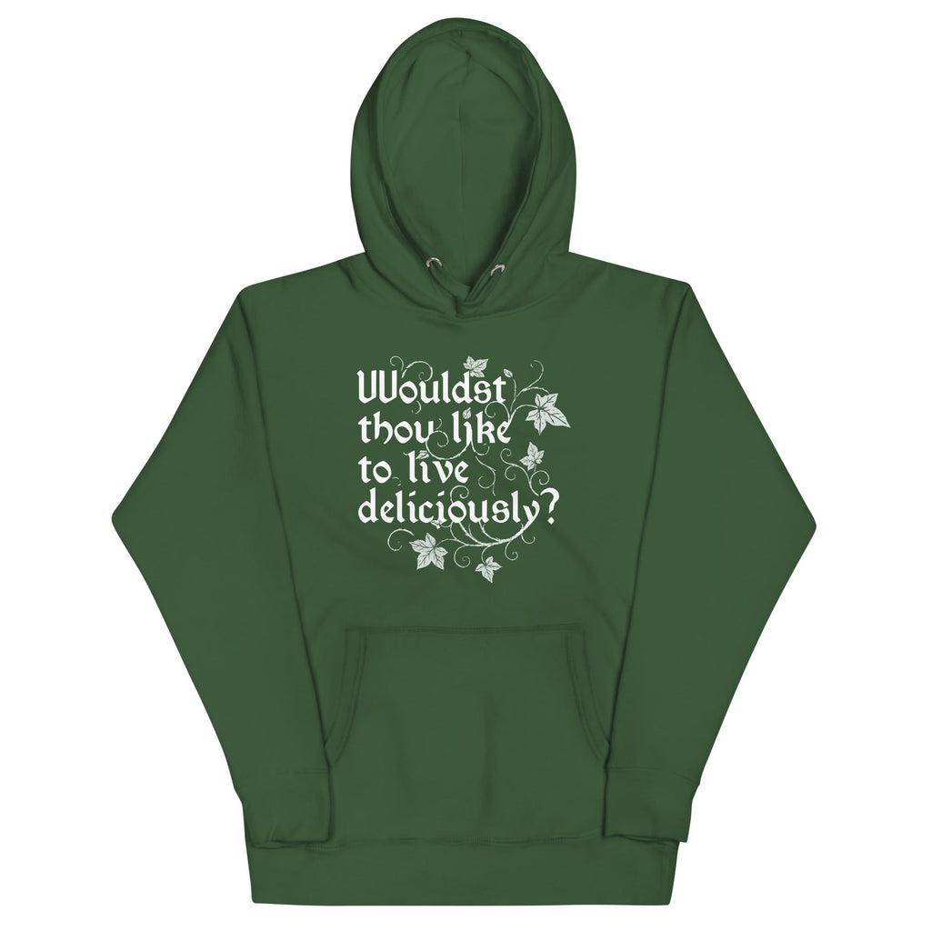 Wouldst Thou Like To Live Deliciously? Unisex Hoodie product image 5