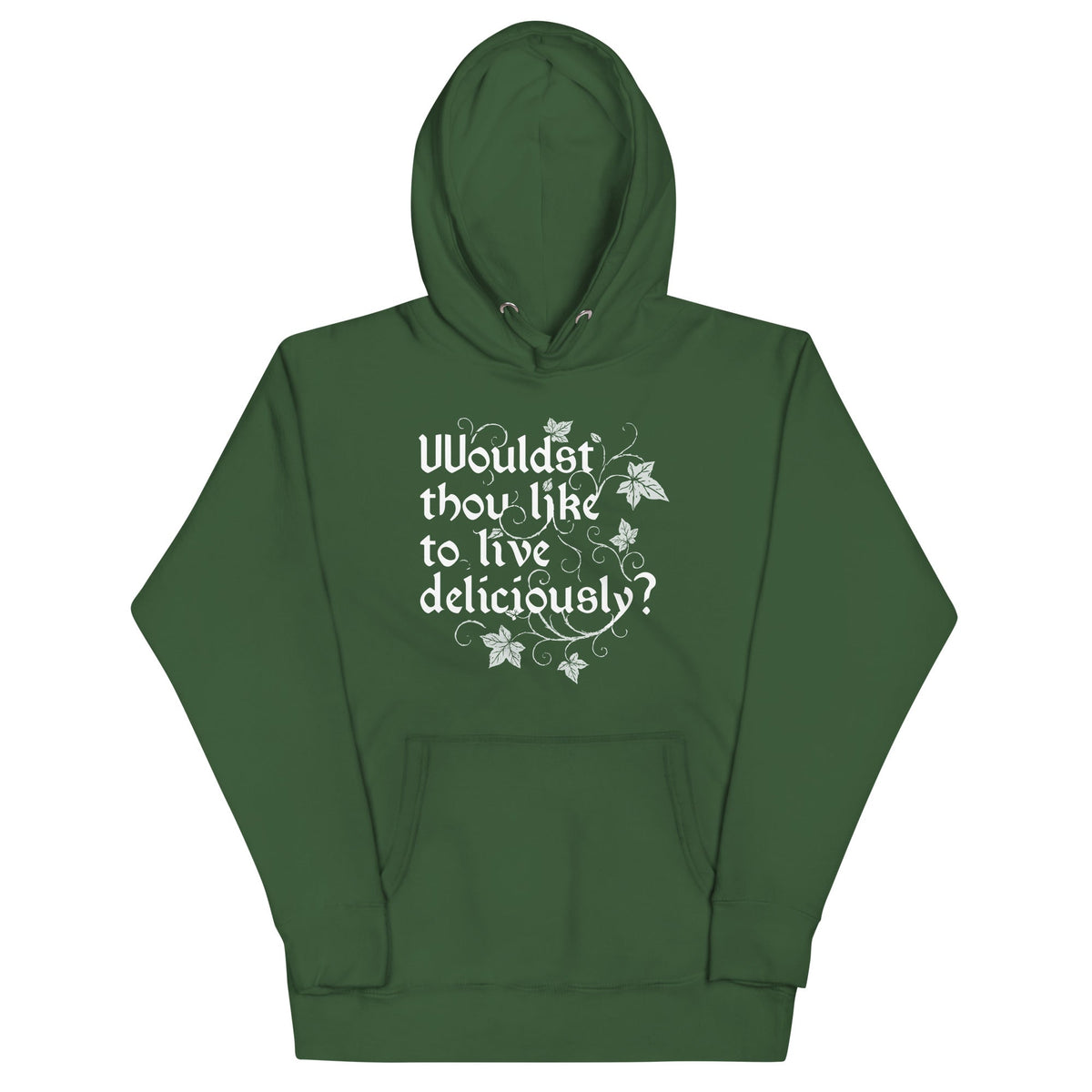 Wouldst Thou Like To Live Deliciously? Unisex Hoodie product image 5