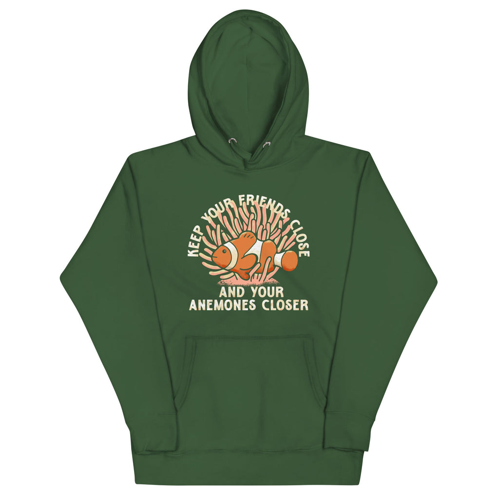Keep Your Friends Close And Anemones Closer Unisex Hoodie product image 6