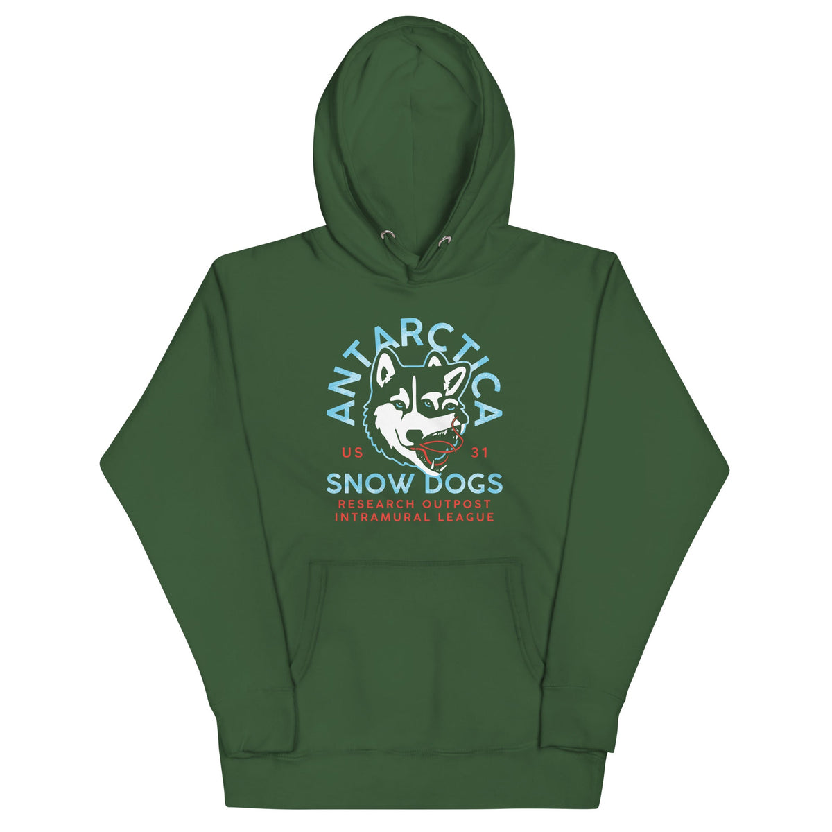 Antarctica Snow Dogs Unisex Hoodie product image 5