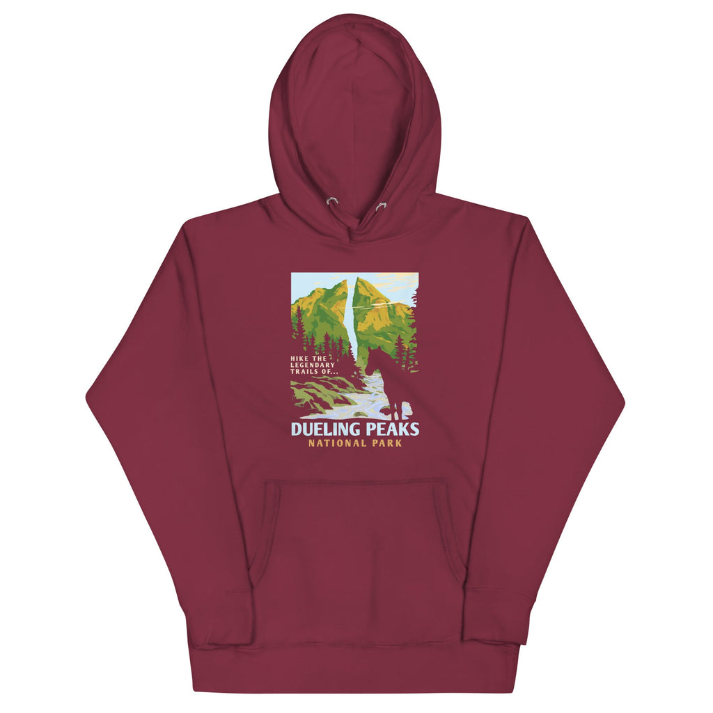 Dueling Peaks National Park Unisex Hoodie product image 4