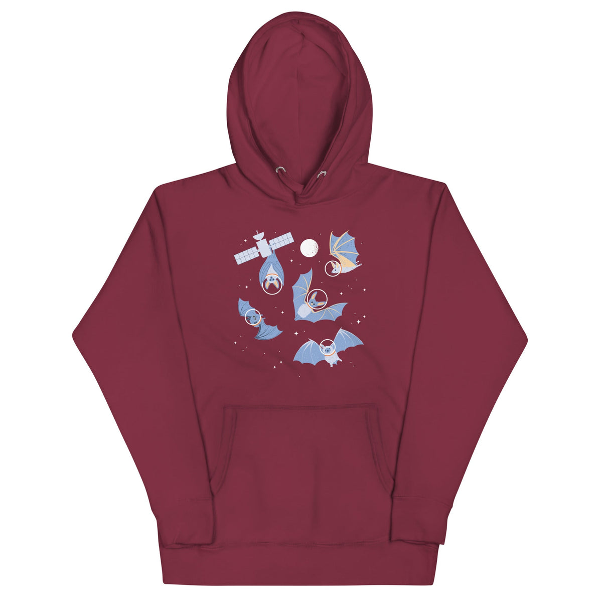 Bats In Space Unisex Hoodie product image 3