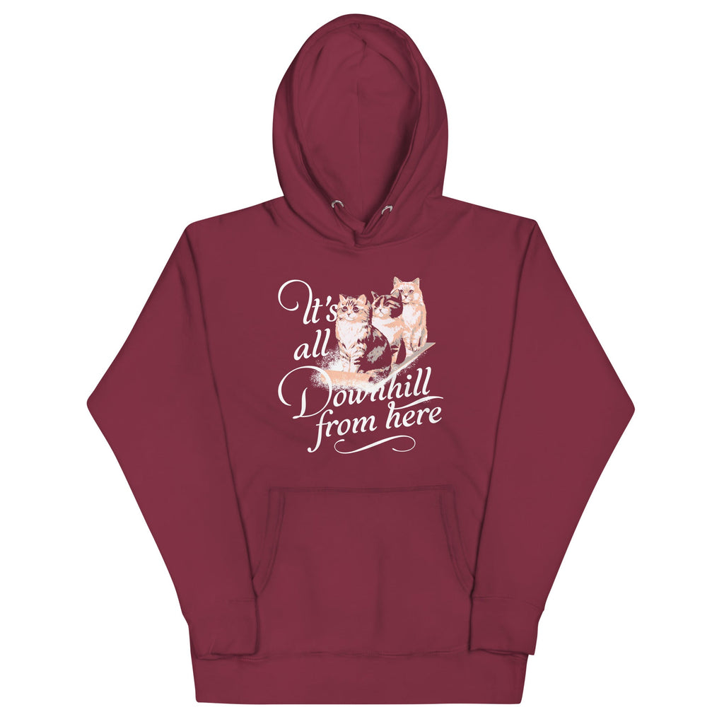 It's All Downhill From Here Unisex Hoodie product image 3
