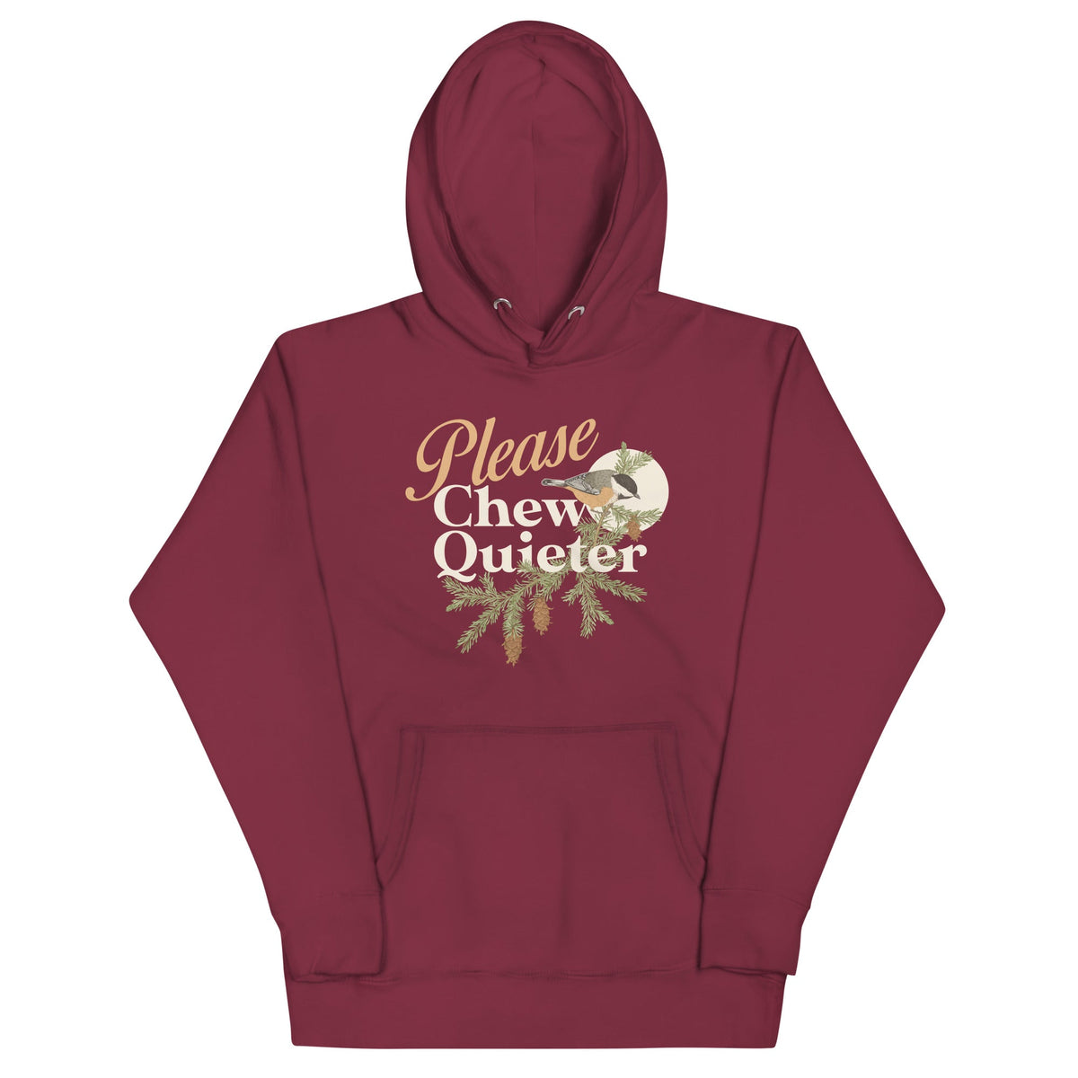 Please Chew Quieter Unisex Hoodie product image 3