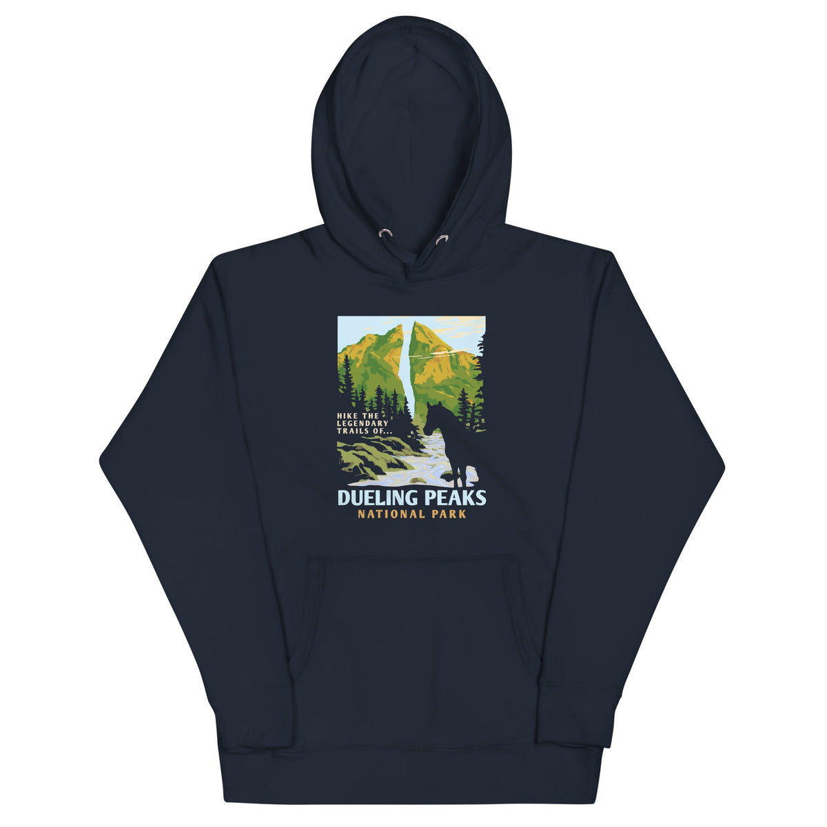 Dueling Peaks National Park Unisex Hoodie product image 3