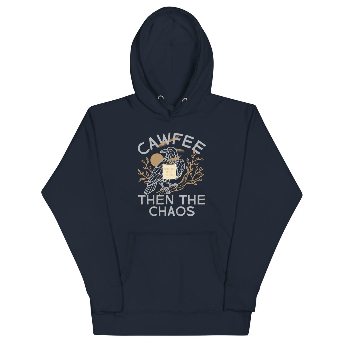 Cawfee Then The Chaos Unisex Hoodie product image 2
