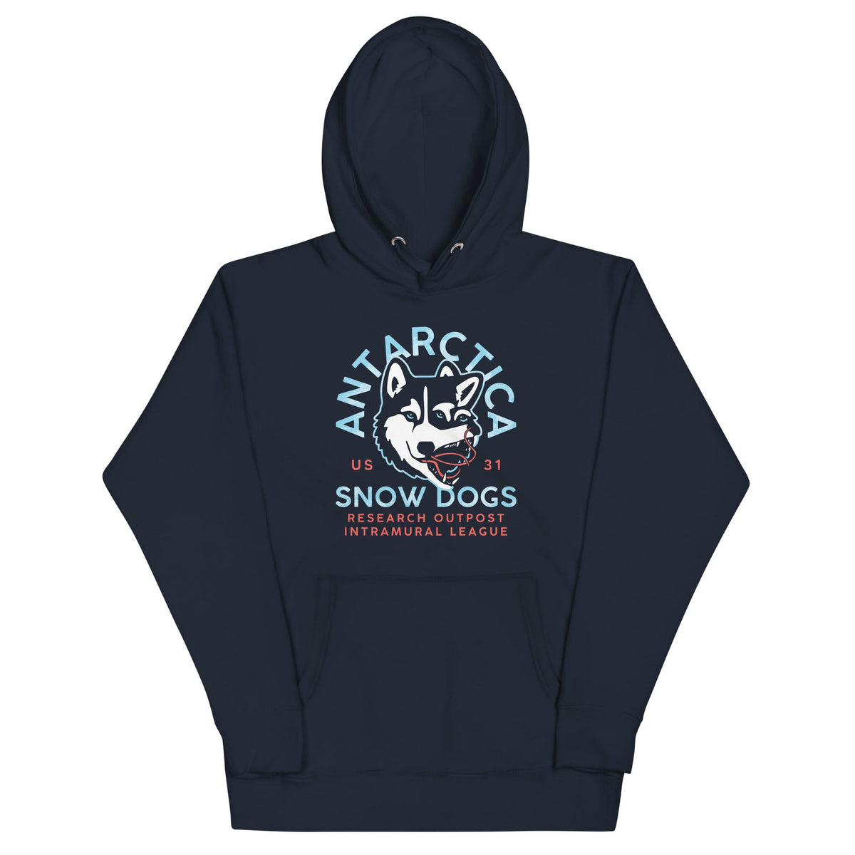 Antarctica Snow Dogs Unisex Hoodie product image 1
