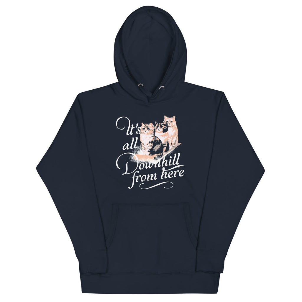 It's All Downhill From Here Unisex Hoodie product image 2