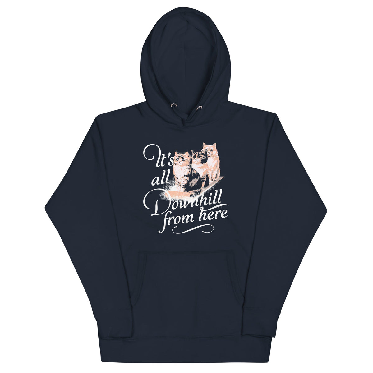It's All Downhill From Here Unisex Hoodie product image 2