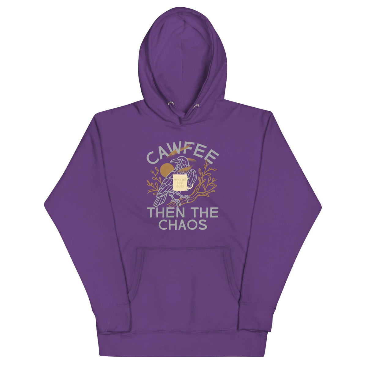 Cawfee Then The Chaos Unisex Hoodie product image 4