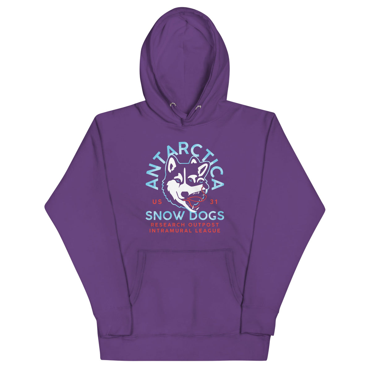Antarctica Snow Dogs Unisex Hoodie product image 4