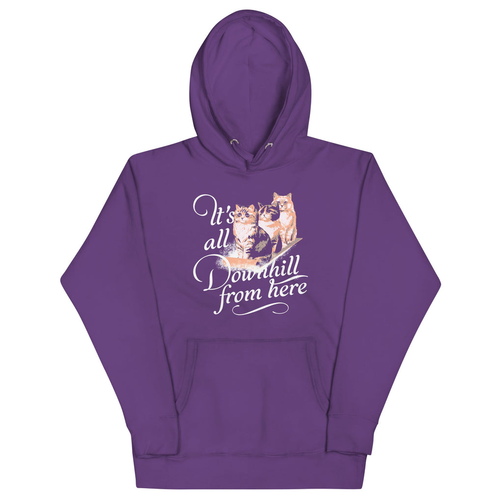 It's All Downhill From Here Unisex Hoodie product image 5