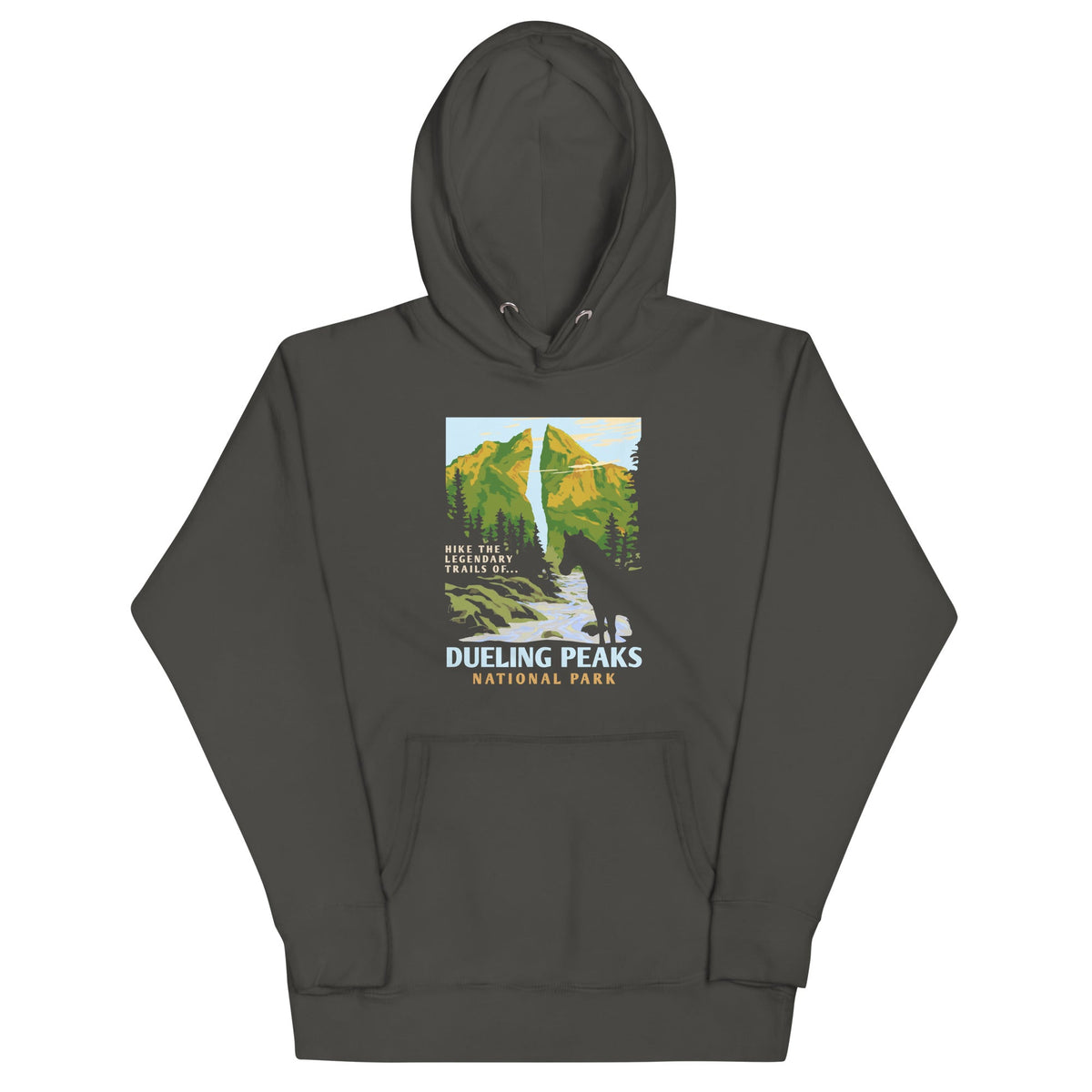 Dueling Peaks National Park Unisex Hoodie product image 5