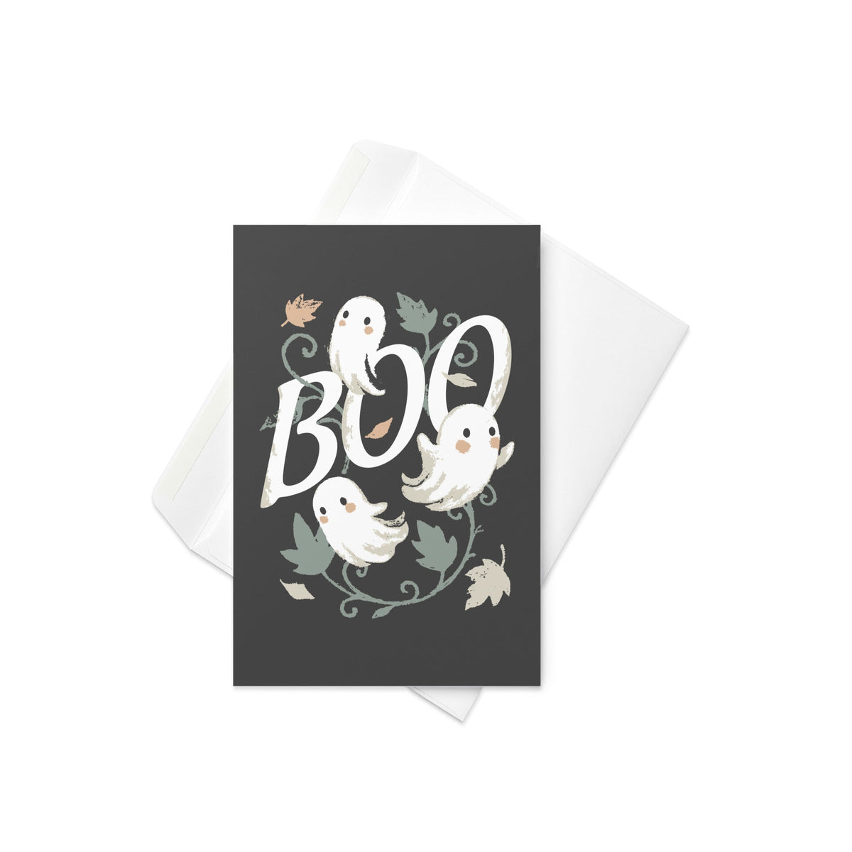 Boo Ghosts Greeting Card