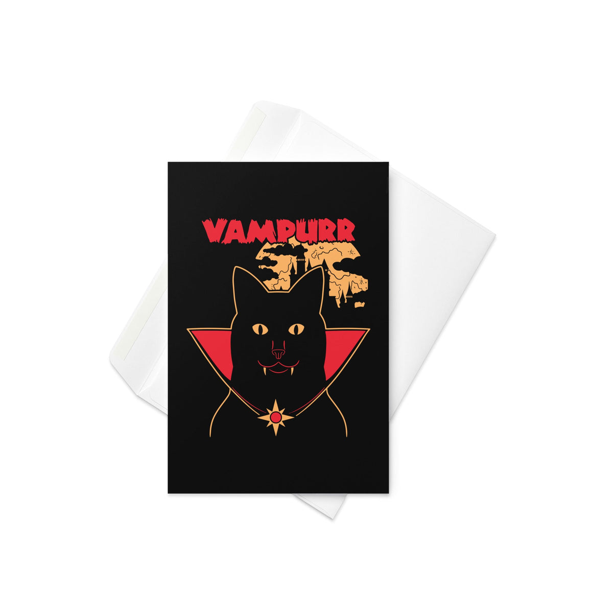 Vampurr Greeting Card