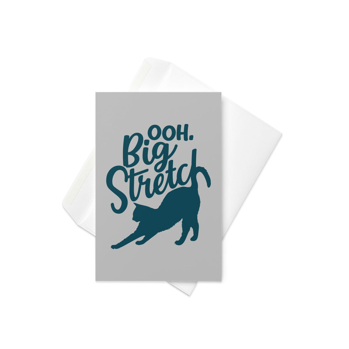 Big Stretch Greeting Card