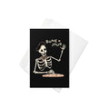 Bone Jour Greeting Card