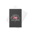 Majestically Awkward Greeting Card