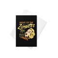 Night Of The Zombees Greeting Card