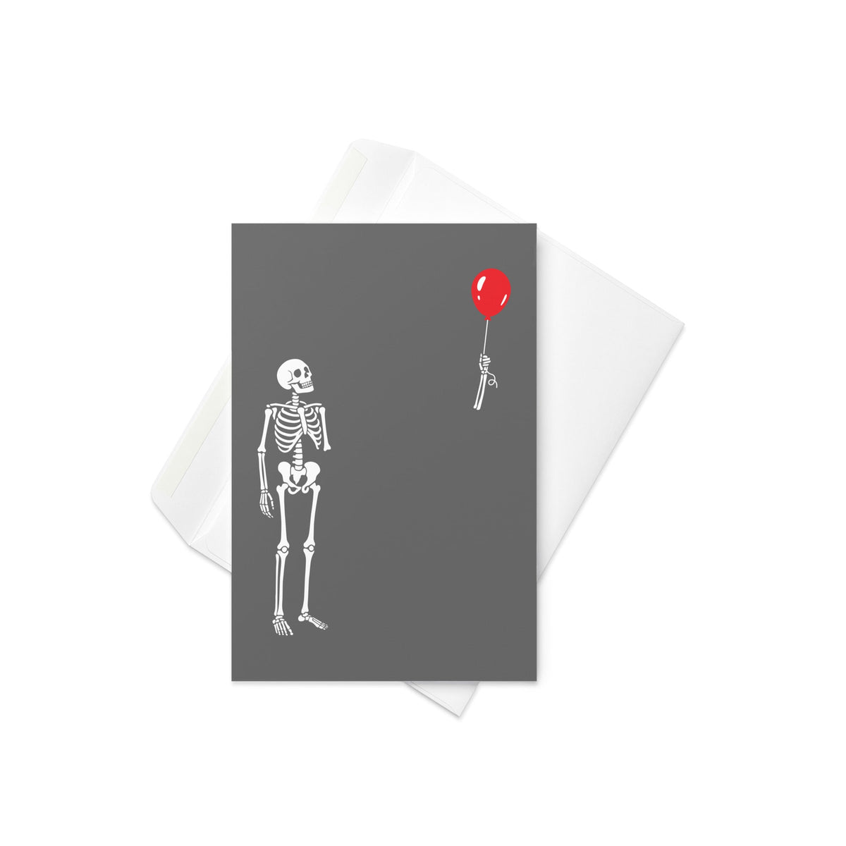 Lost Balloon Greeting Card
