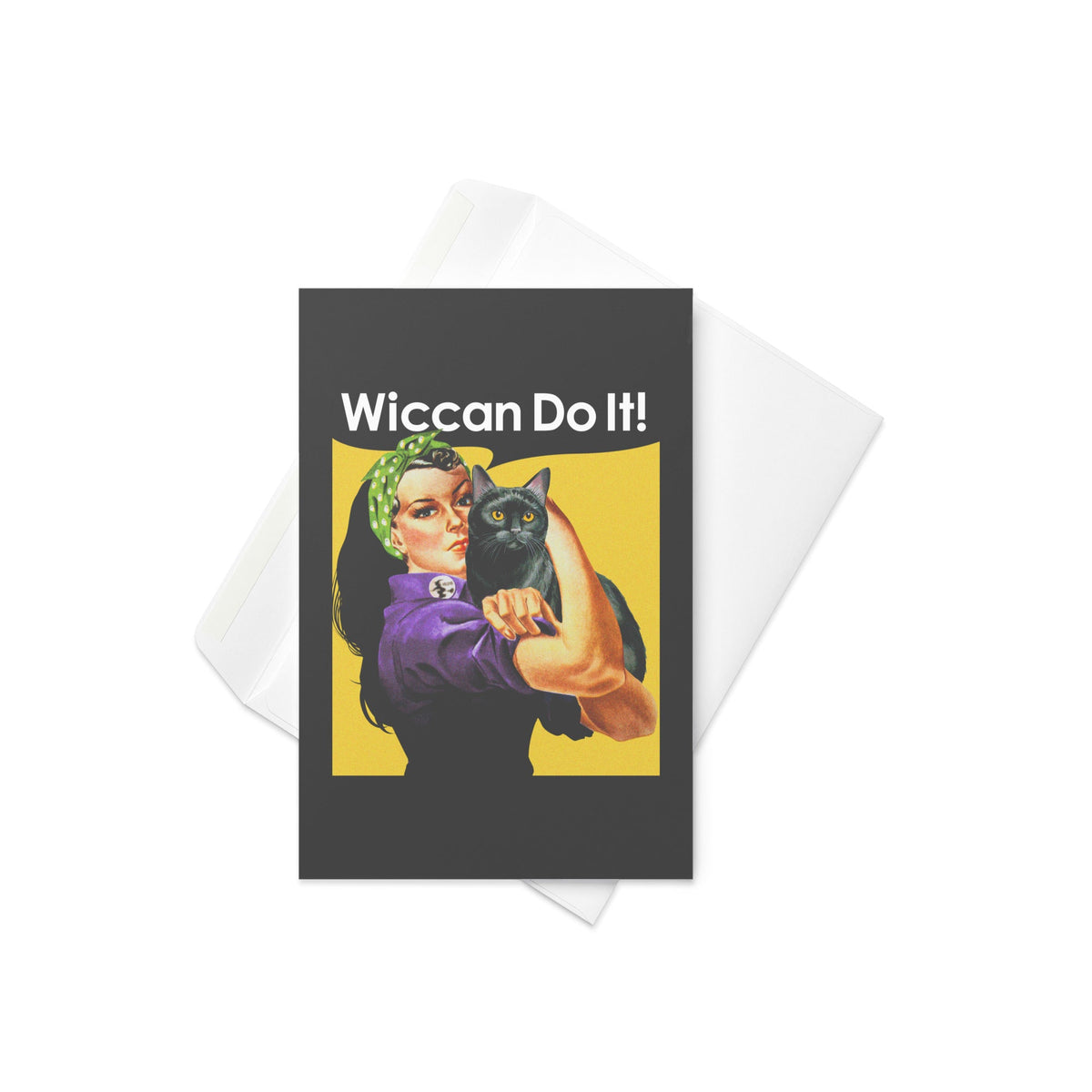 Wiccan Do It Greeting Card