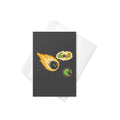 Meteor And Friends Greeting Card