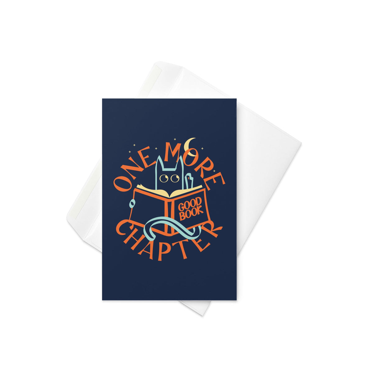 One More Chapter Greeting Card