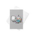 Robot Captcha Greeting Card