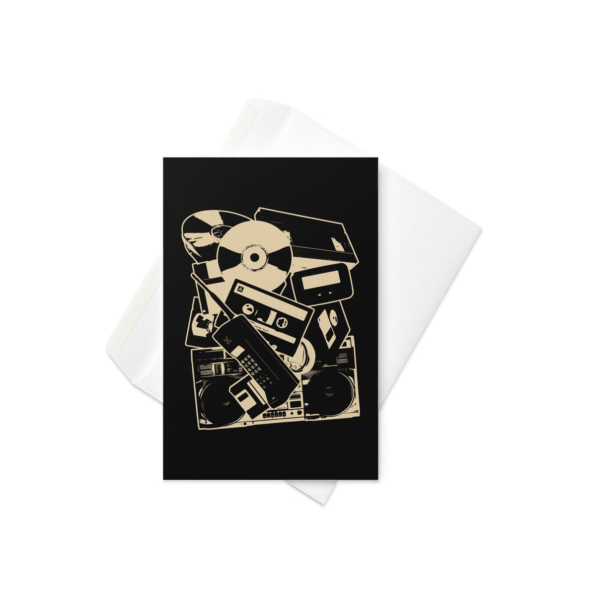 Dead Tech Greeting Card