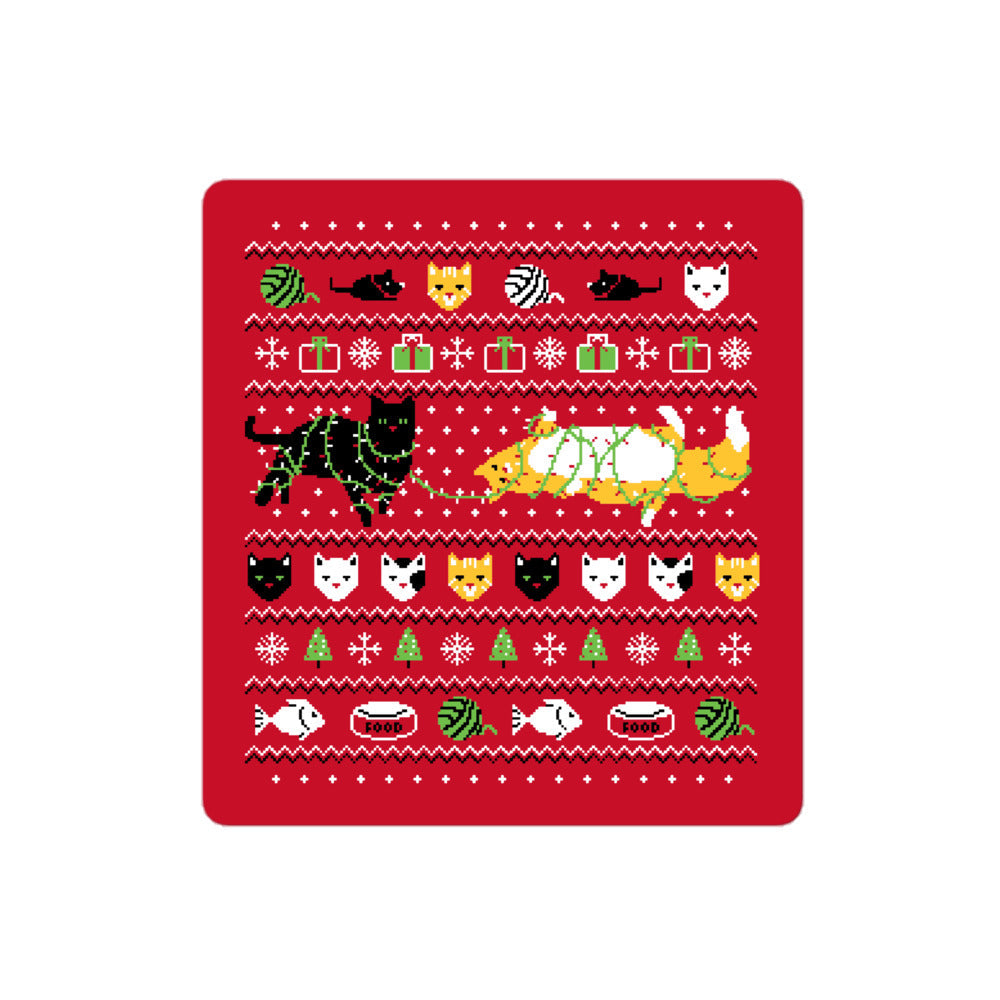 Ugly Cat Sweater Sticker