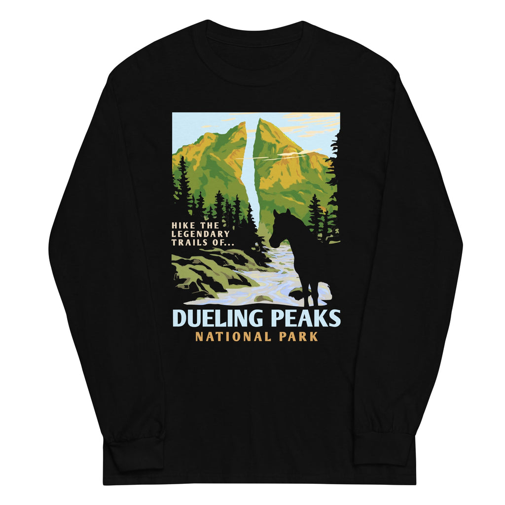 Dueling Peaks National Park Unisex Long Sleeve Tee product image 2