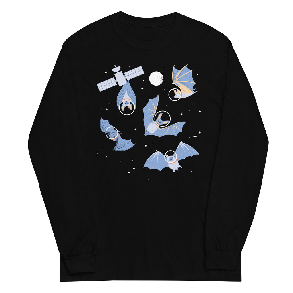Bats In Space Unisex Long Sleeve Tee product image 1