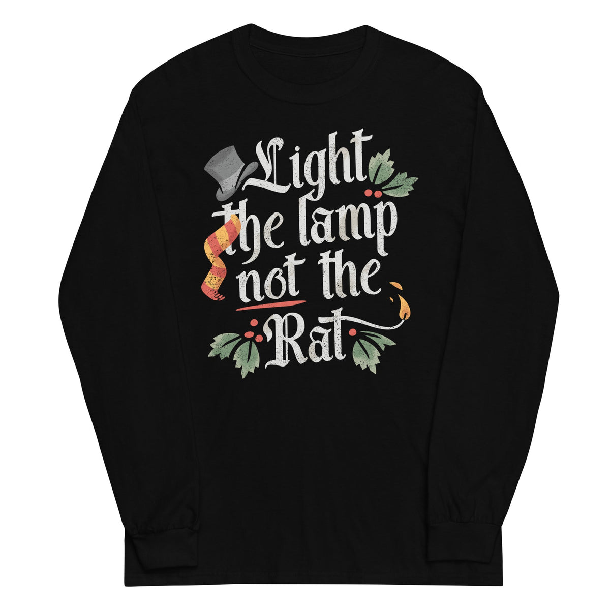 Light The Lamp Not Rat Unisex Long Sleeve Tee product image 1