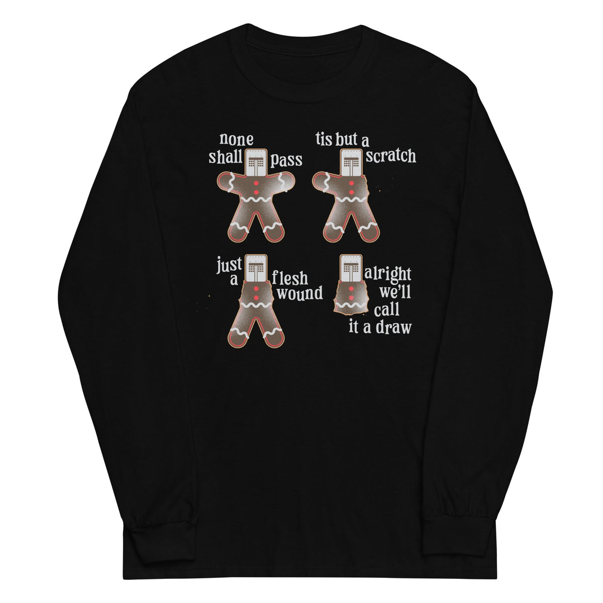 Alright We'll Call It A Draw Gingerbread Unisex Long Sleeve product image 1