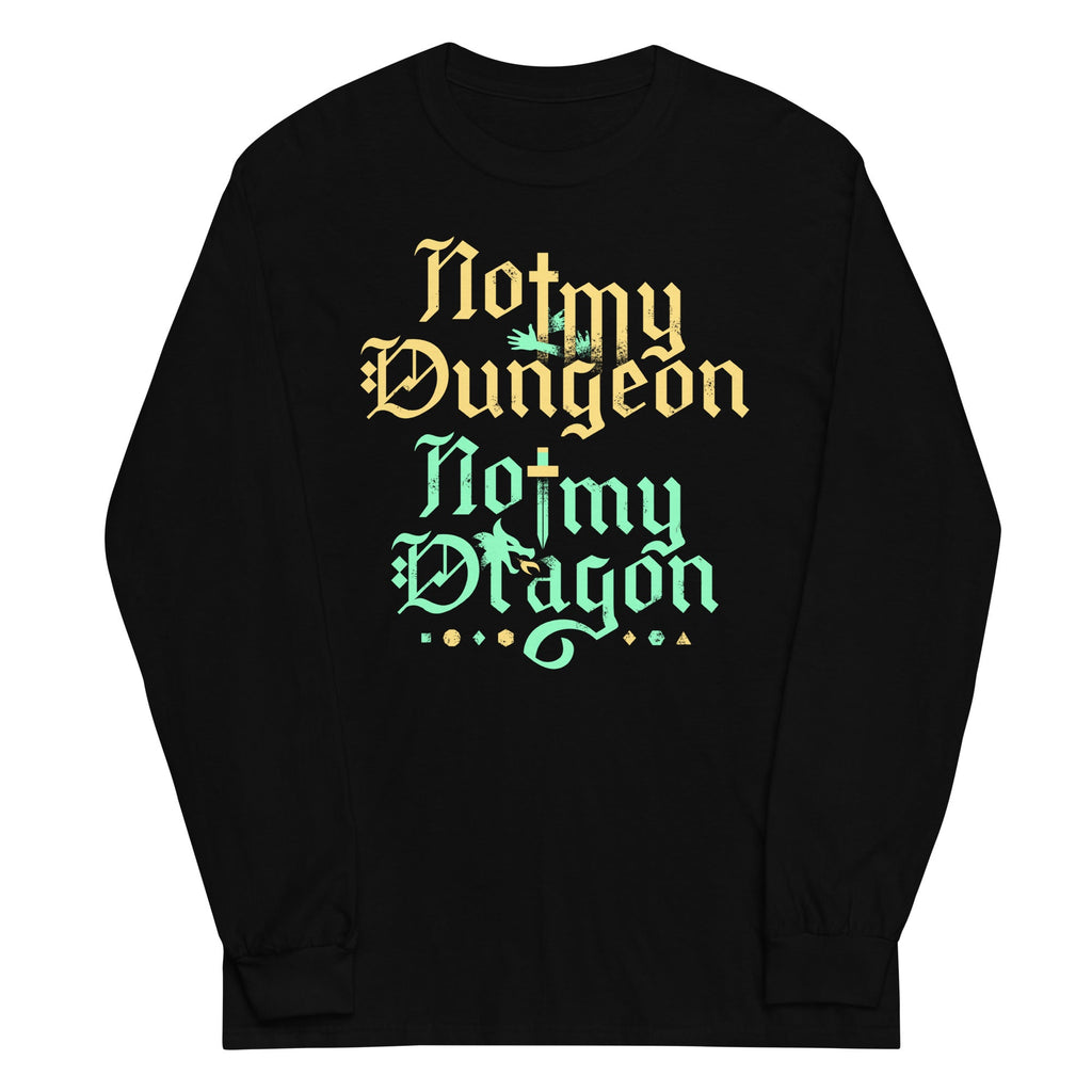 Not My Dungeon My Dragon Unisex Long Sleeve Tee product image 1
