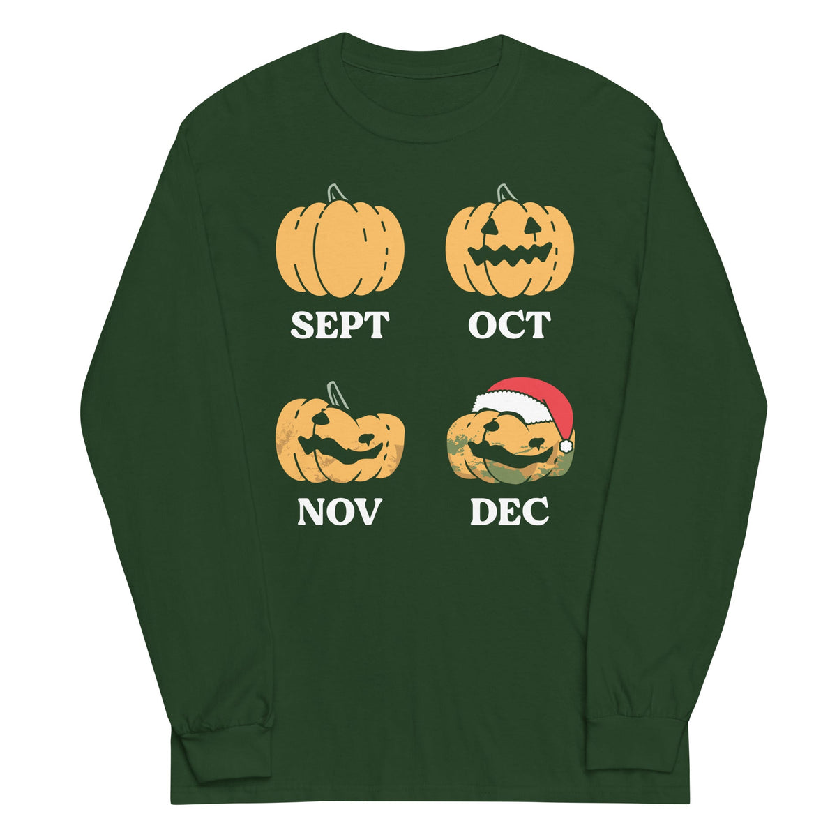 Pumpkin Months Unisex Long Sleeve Tee product image 1