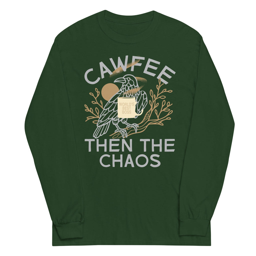 Cawfee Then The Chaos Unisex Long Sleeve Tee product image 4