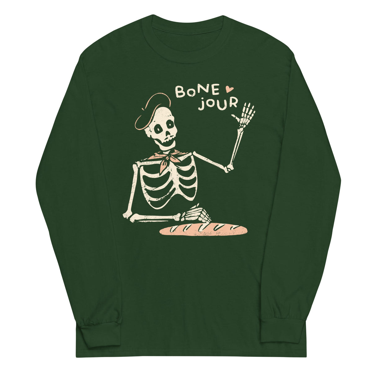 Bone Jour Unisex Long Sleeve Tee product image 4