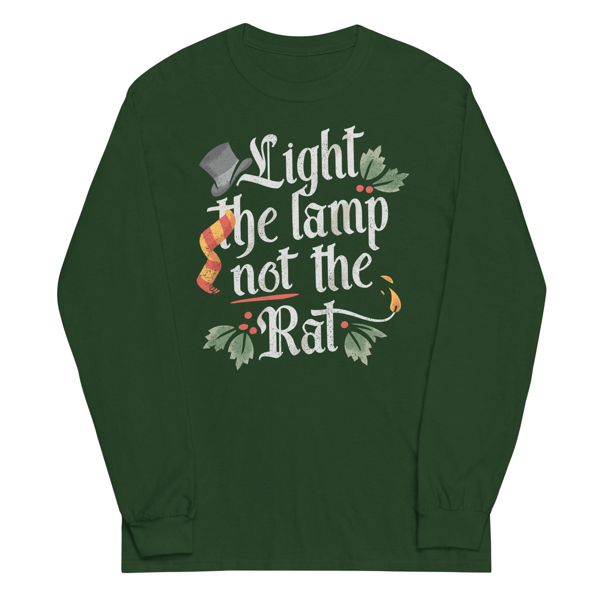 Light The Lamp Not Rat Unisex Long Sleeve Tee product image 4