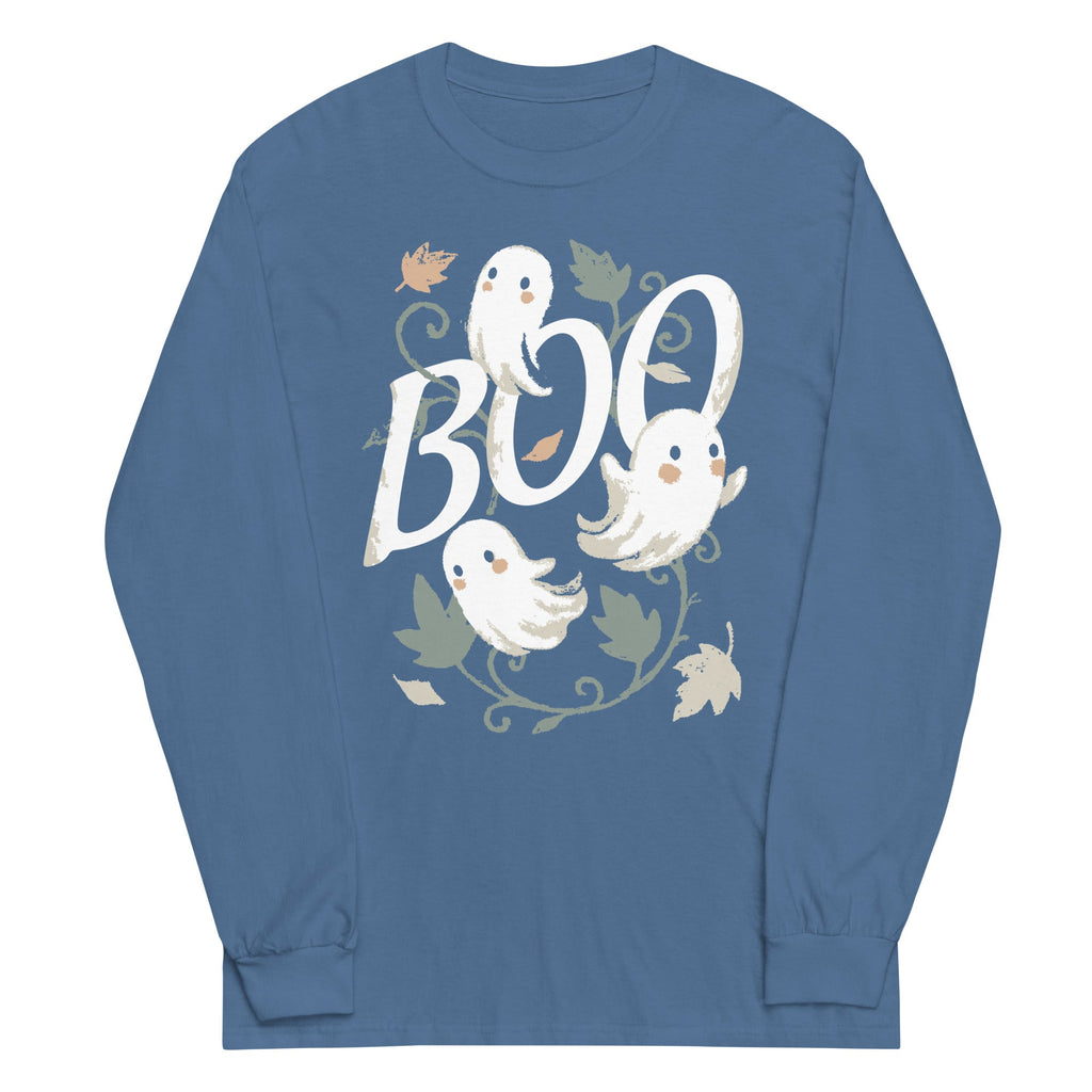 Boo Ghosts Unisex Long Sleeve Tee product image 6