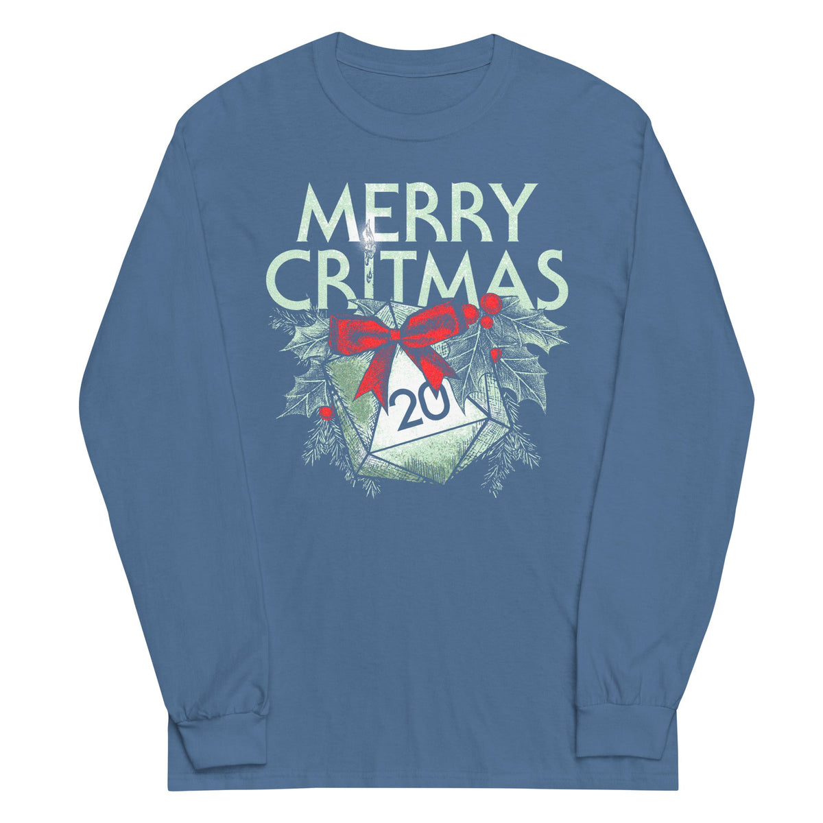 Merry Critmas Unisex Long Sleeve Tee product image 6