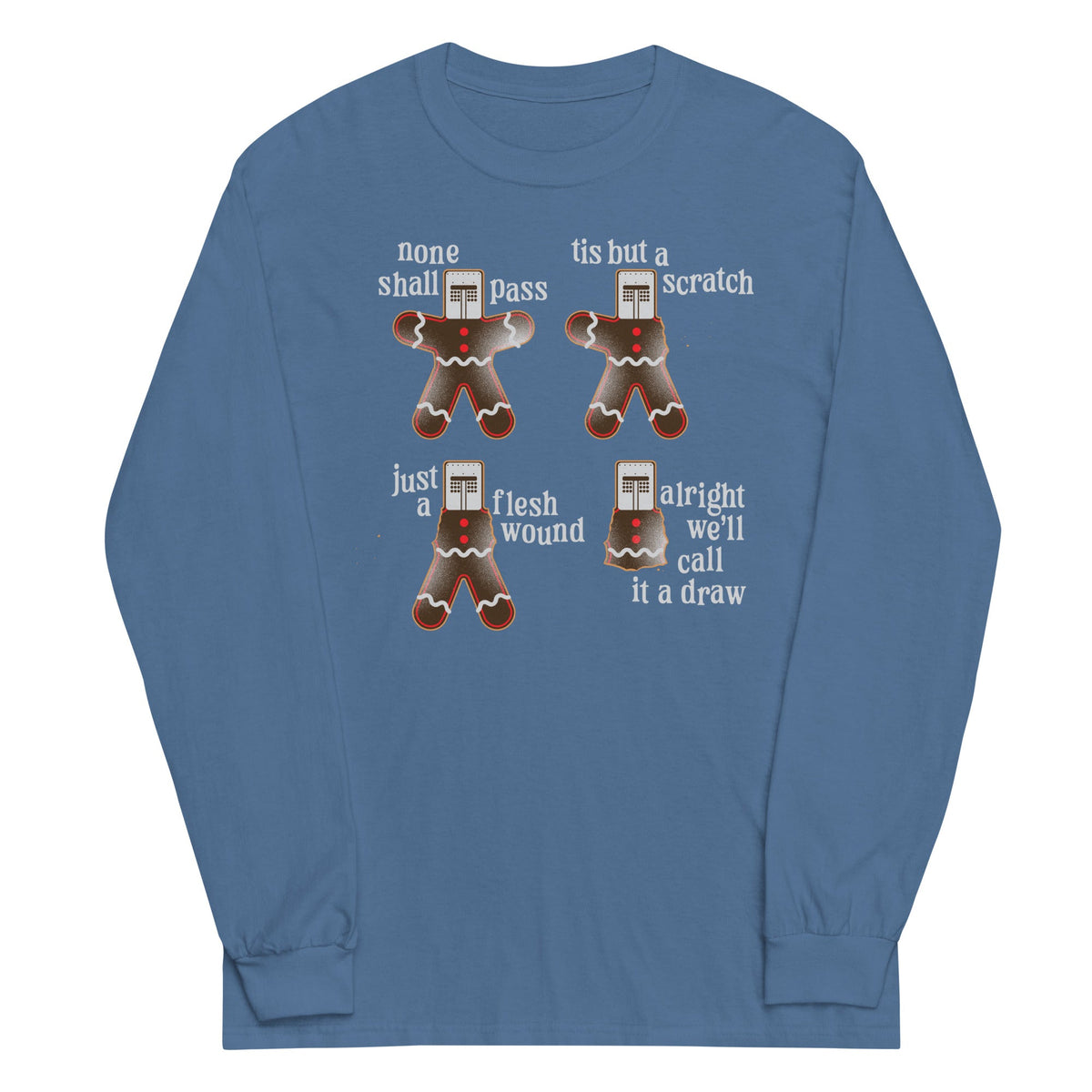 Alright We'll Call It A Draw Gingerbread Unisex Long Sleeve product image 2