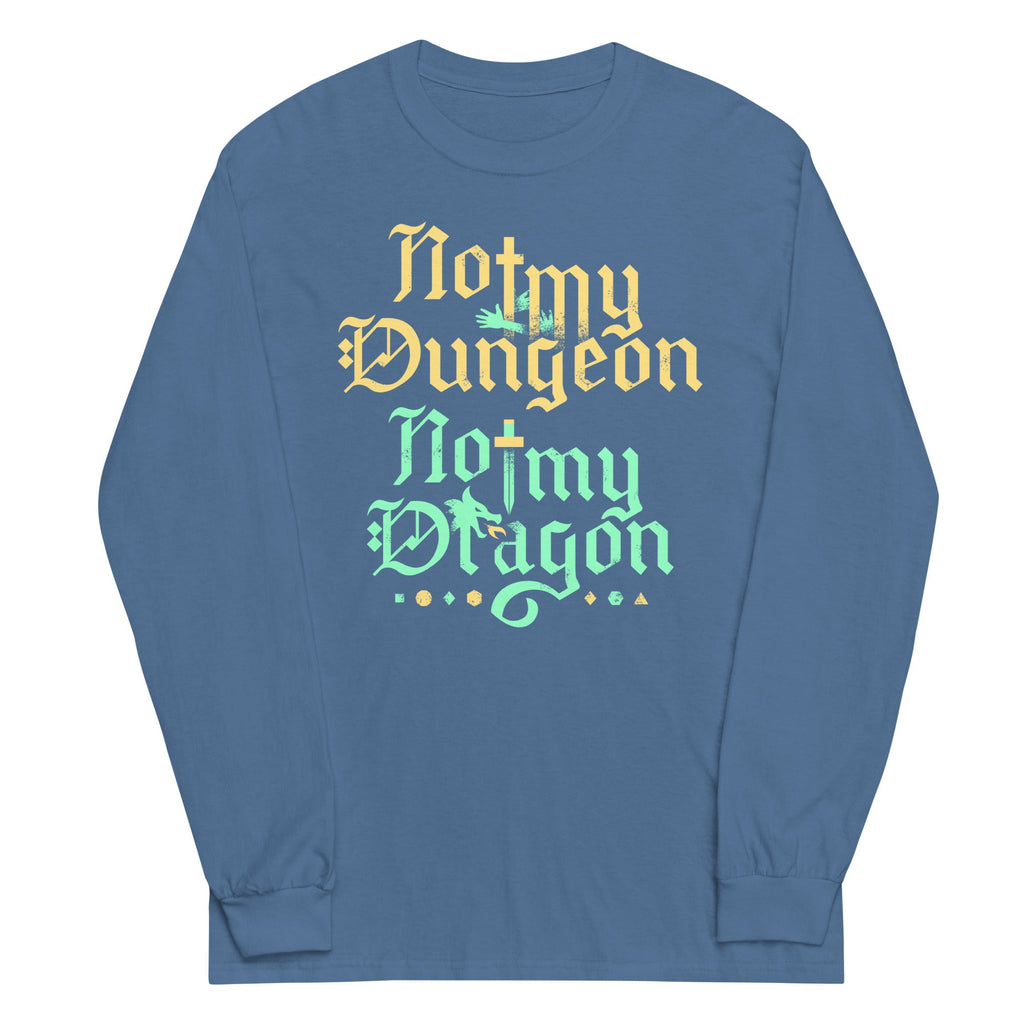Not My Dungeon My Dragon Unisex Long Sleeve Tee product image 6
