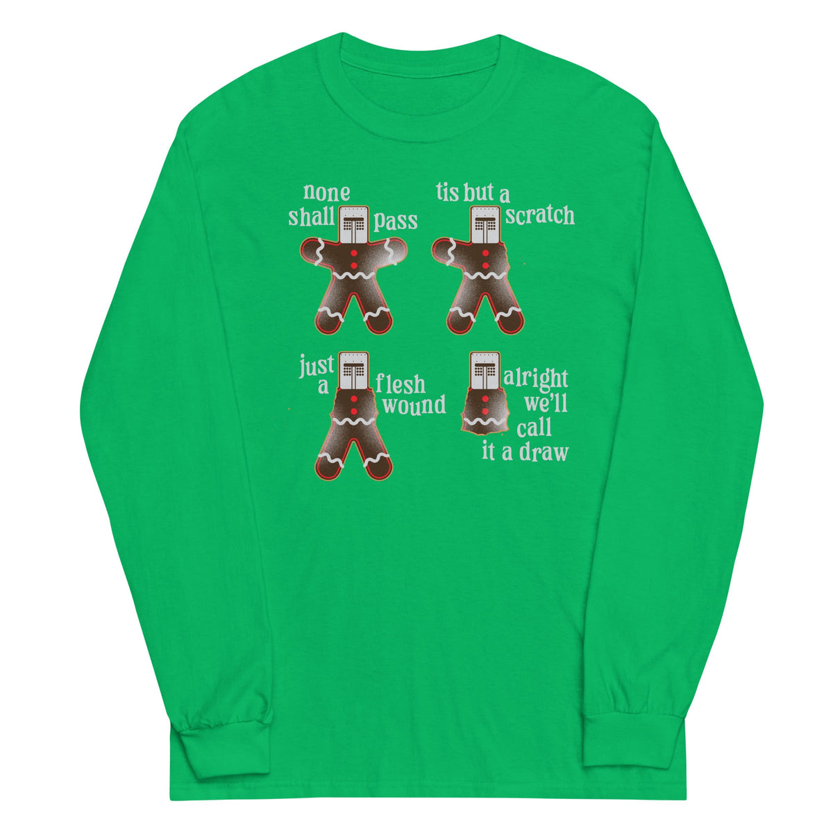 Alright We'll Call It A Draw Gingerbread Unisex Long Sleeve product image 6