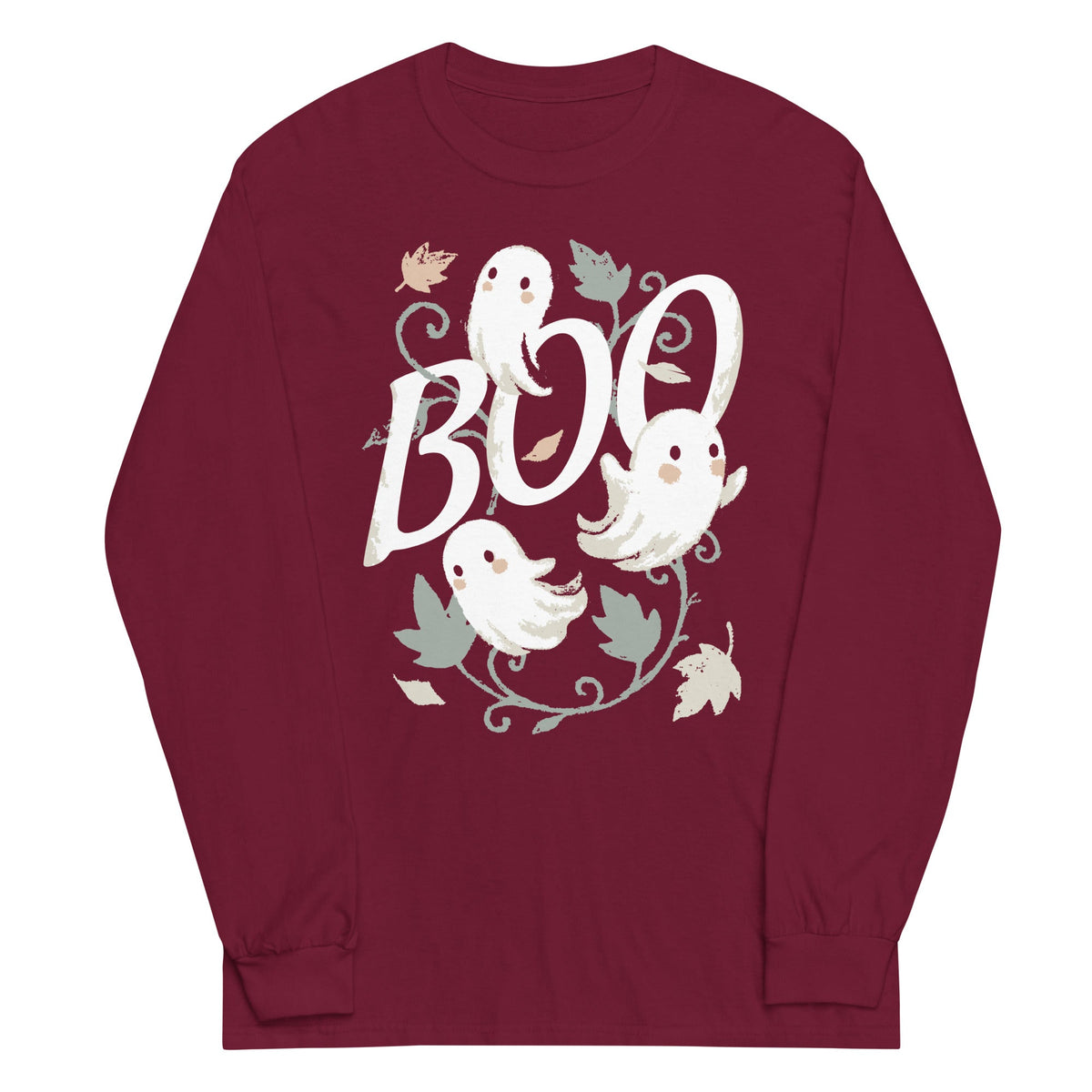 Boo Ghosts Unisex Long Sleeve Tee product image 4